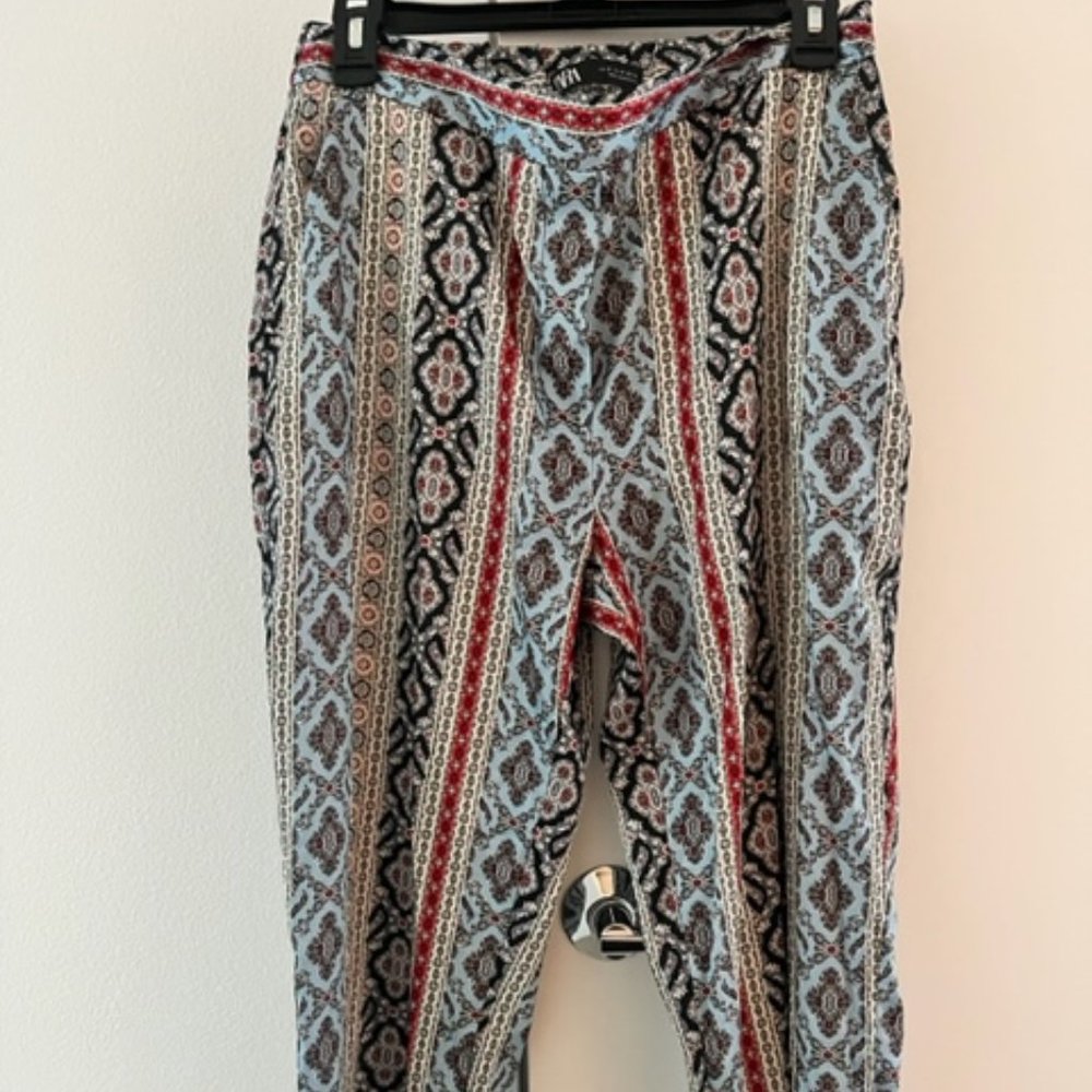 Zara cropped vacation pants